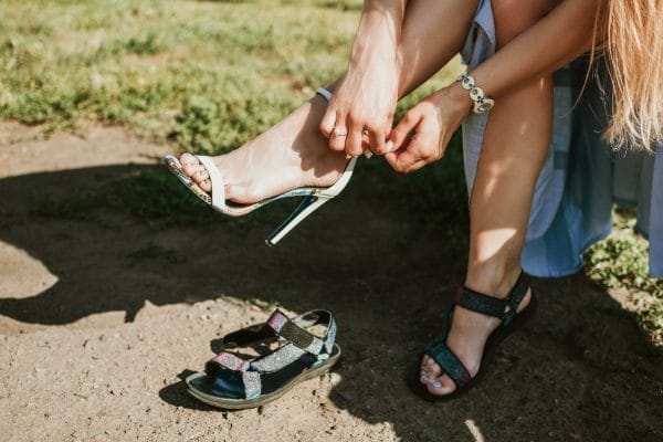Proper footwear