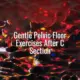 Gentle pelvic floor exercises after c section - gentle pelvic floor exercises after c section